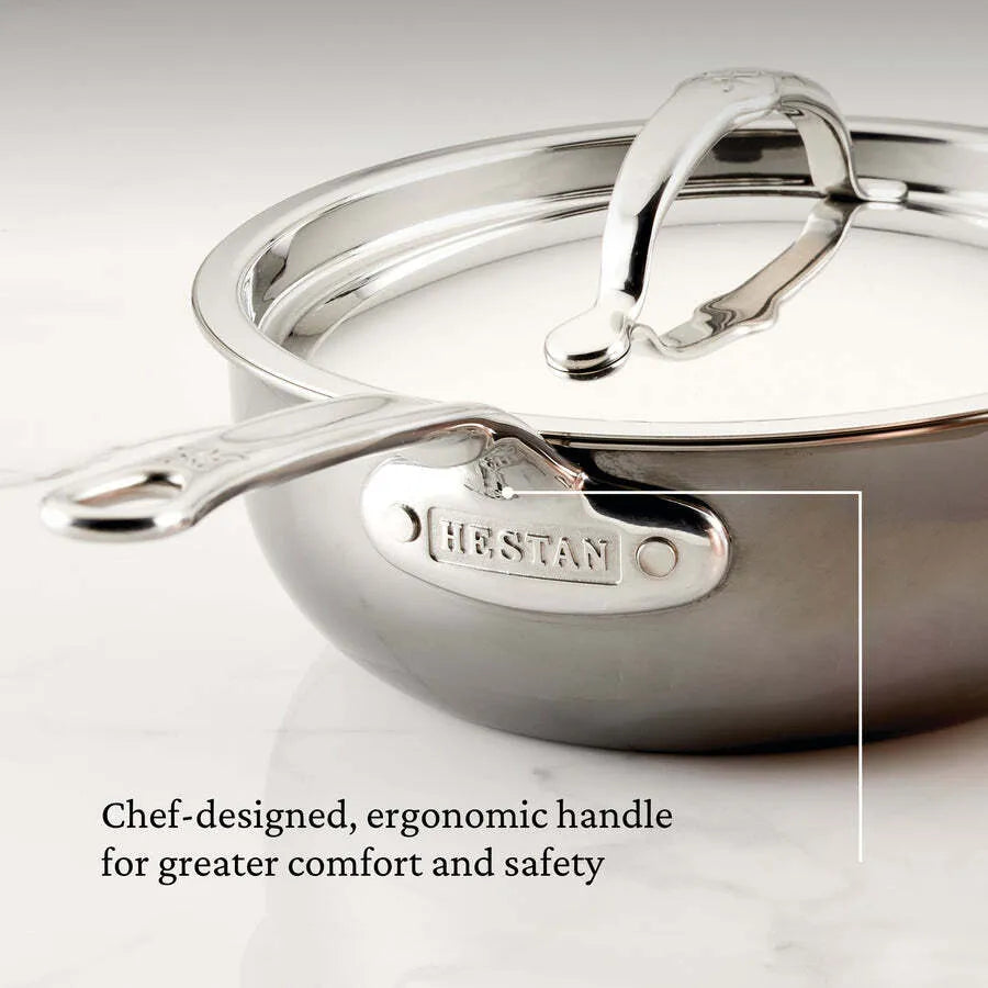 JB Prince S493 20 Hestan Nanobond Saucier Pan 2.0qt 20cm