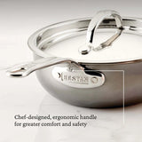 JB Prince S493 20 Hestan Nanobond Saucier Pan 2.0qt 20cm