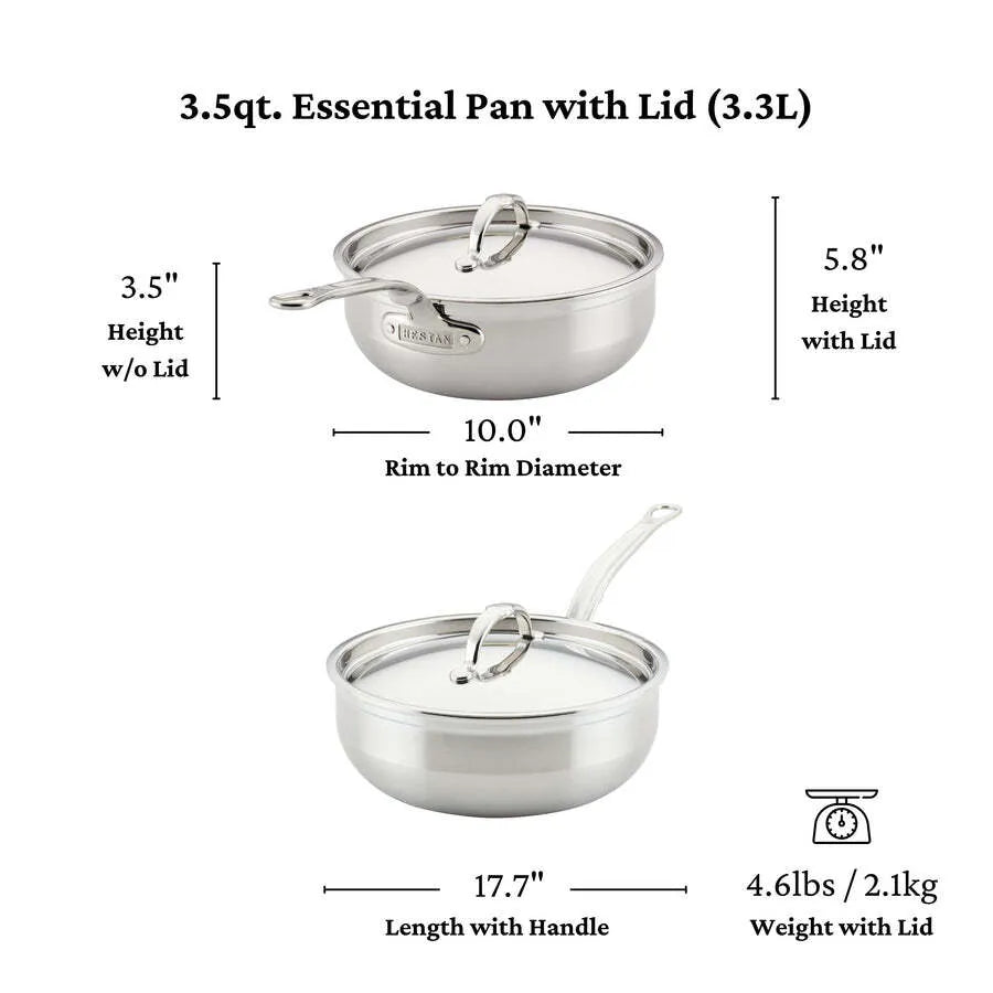 JB Prince S500 24 Hestan Probond Essential Pan 3.5qt 24cm