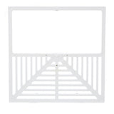 AllPoints SCM86151 Half Drain Grate Pvc