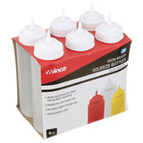 AllPoints WINPSW32 Squeeze Bottle 32 Oz (6p Wide Mouth Clr