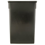 AllPoints WINPTC23K Slim Trash Can 23 Gal Black