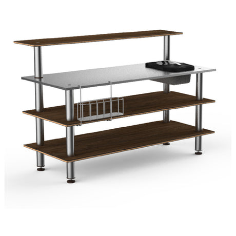 Steelite MGCMLC05WSXF Mogogo Buffet Solutions Modular ProBar Station 4-tier 71" X 40" X 47-1/2"H