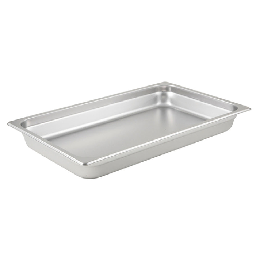 Winco SPJP-102 Steam Table Pan Full Size 20-3/4" X 12-3/4" X 2-1/2" Deep