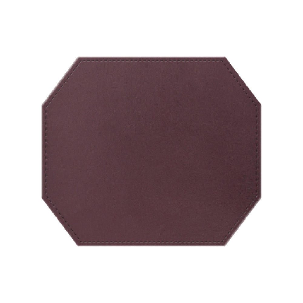 Risch TABLEMATOCT-IRI 15X13 Iridescent Shimmer Faux-leather Table Mat (specify Color)