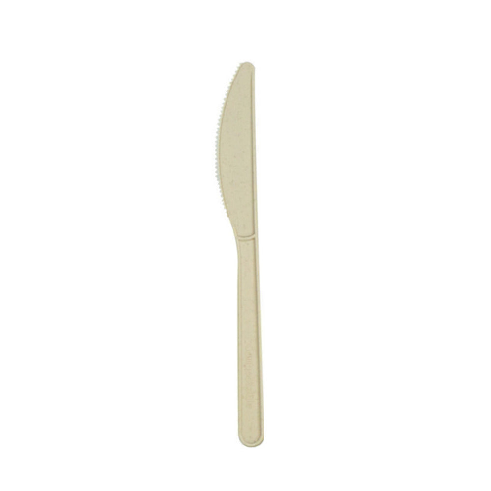 PacknWood 210CVPL722BB - Bamboo Fiber Fork, 7"L, Unwrapped Compostable & Heat Proof Corn