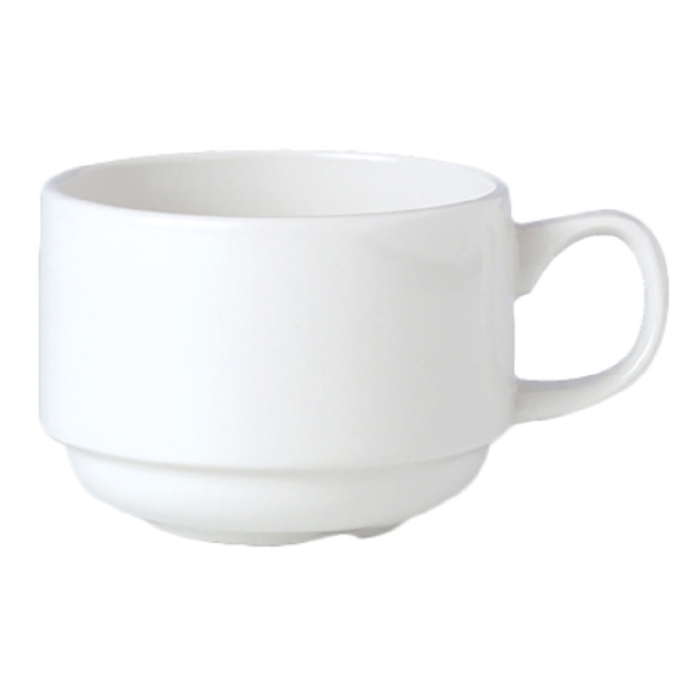 Steelite 11010230 Slimline Cup 6 Oz. Stackable