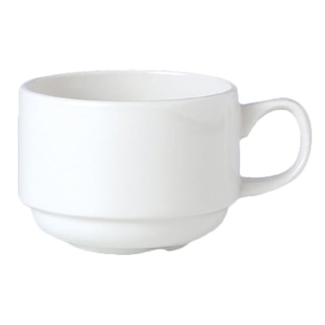 Steelite 11010230 Slimline Cup 6 Oz. Stackable