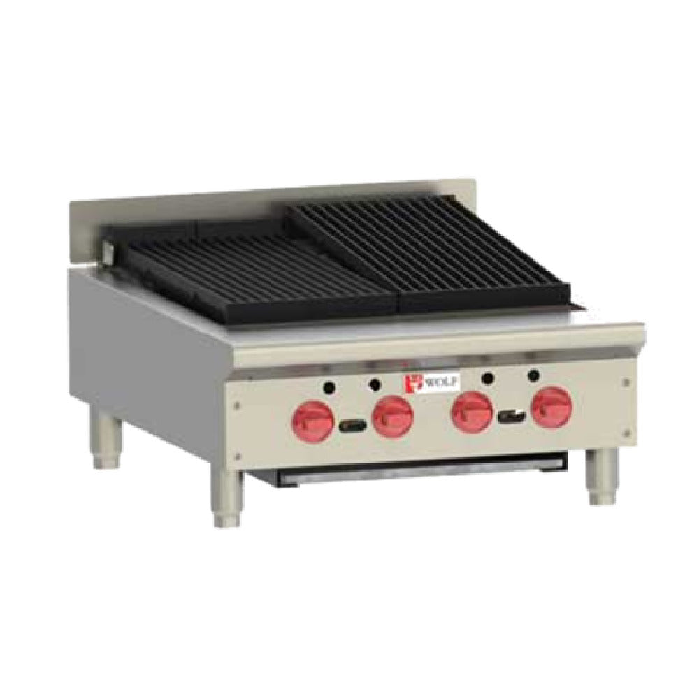 Wolf ACB25-QS-COMMANDER_LP (Quick Ship) Achiever Charbroiler 25-1/8" W Countertop