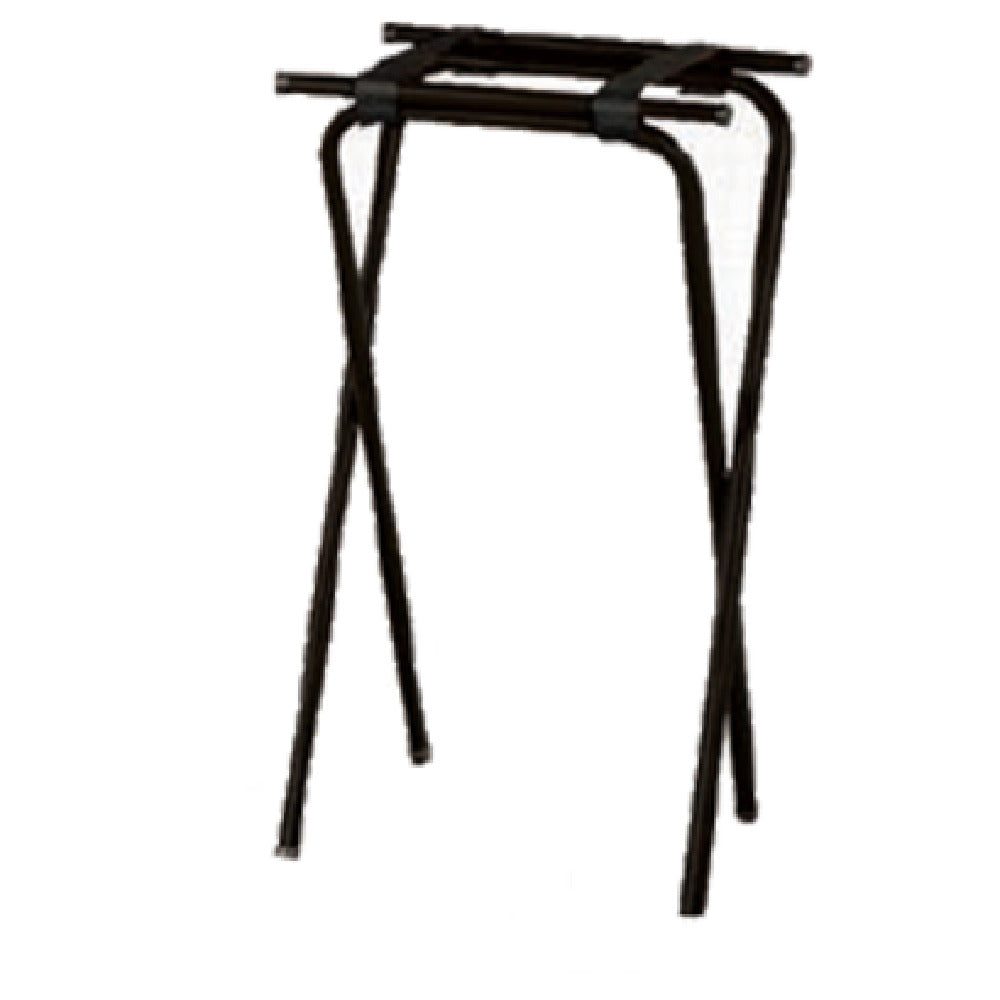 Forbes Industries 6850-EN Tray Stand Steel Black Poly Straps