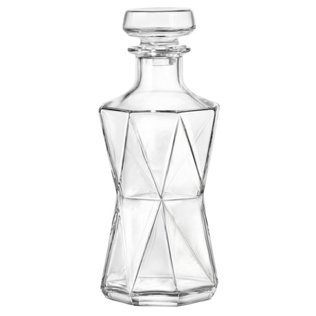 Steelite 4998Q118 Decanter 1 QT. (H 8-3/8" M 3-7/8" T 2-1/8" B 3-3/4") Glass