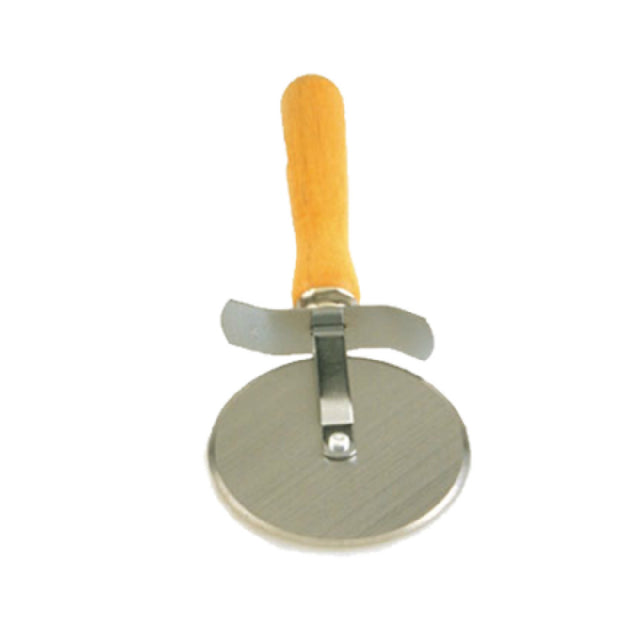 Crestware WHPC4 Pizza Cutter 4" Wood Handle