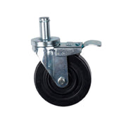 Klinger's Trading 4GRIP-BR Caster For Wire Shelves With Brake
