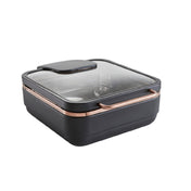 Bauscher Hepp 57.0002.9300 - Induction Plus Chafing Dish, GN2/3, Black/copper