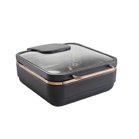 Bauscher Hepp 57.0002.9300 - Induction Plus Chafing Dish, GN2/3, Black/copper