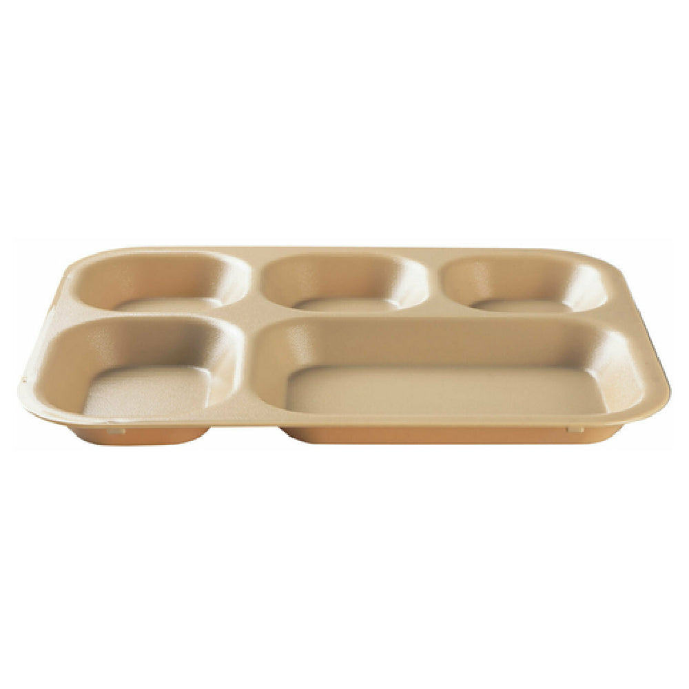 Cambro 14105CW133 Camwear® Tray 5-compartment 10-11/16" X 13-7/8" X 1-1/8"