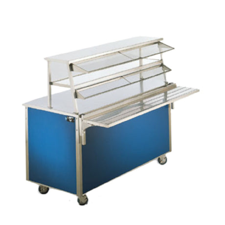 Vollrath 9861708 Cafeteria Double-deck Modified To Fit 92" Base