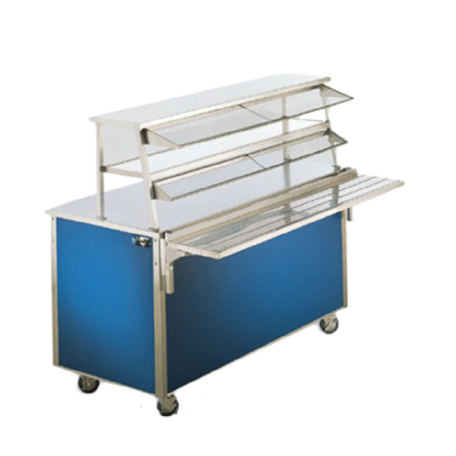 Vollrath 9861904 60" Cafeteria Double-deck Double Side Service Display Shelf