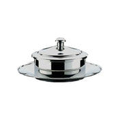 Bauscher Hepp 06.1089.6040 - Butter Cooler, 5-1/4" Dia. X 2-1/2"H, With Underliner