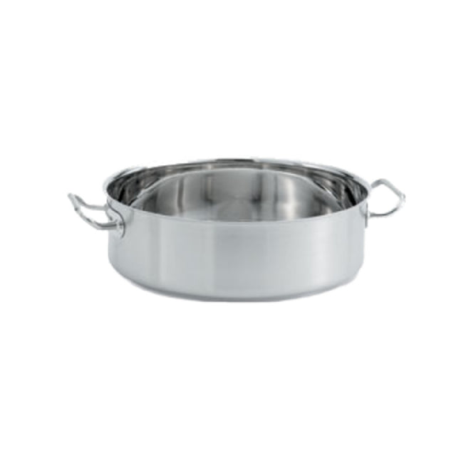 Vollrath 47760 Intrigue® Brazier/Casserole 12 Quart (11.4L) 18/8 Stainless Steel Body