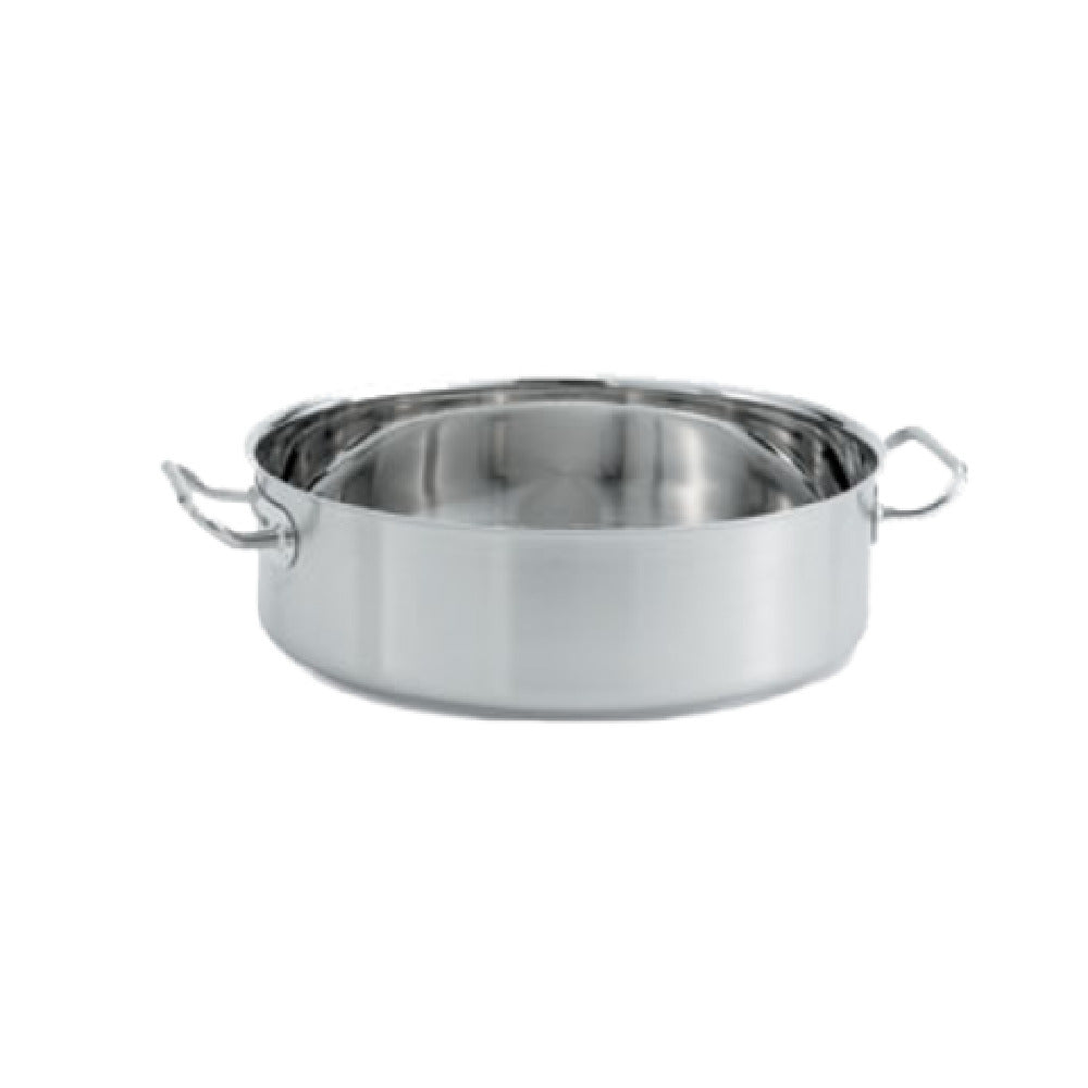 Vollrath 47761 Intrigue® Brazier/Casserole 18 Quart (17.0L) 18/8 Stainless Steel Body