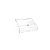 FOH BCV009CLT18 Smart Buffet Ware® T-Collection Cover 1/2 Size Acrylic Rectangle