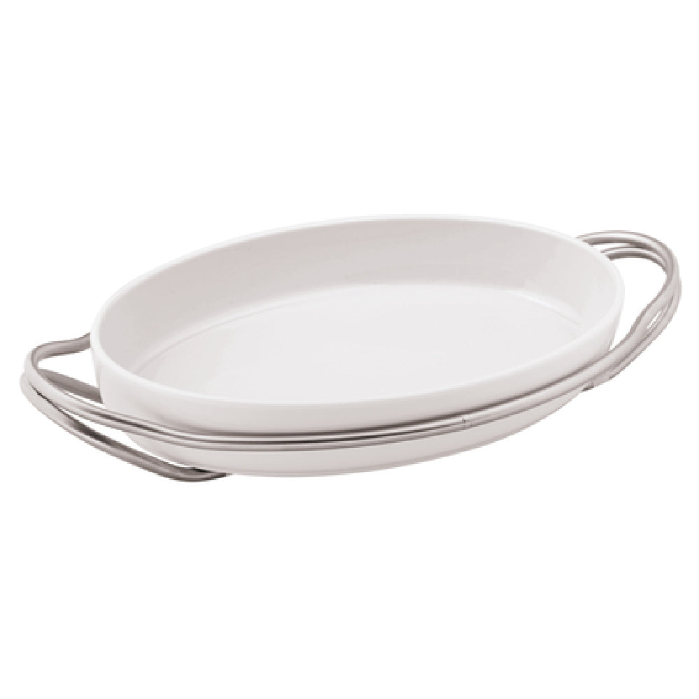 Paderno 56401S39 Oven Dish 15-3/8"W X 10-5/8"D Oval