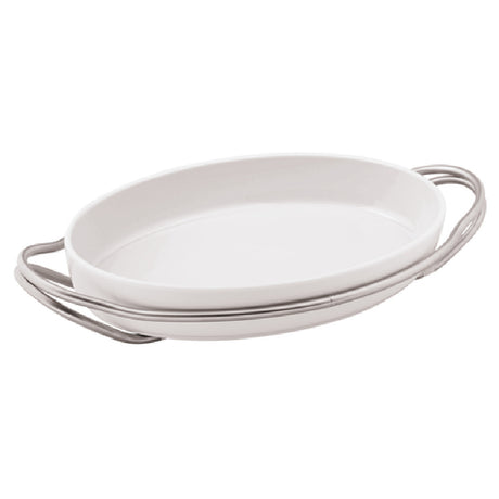 Paderno 56401L35 Oven Dish 13-3/4"W X 9-1/2"D Oval