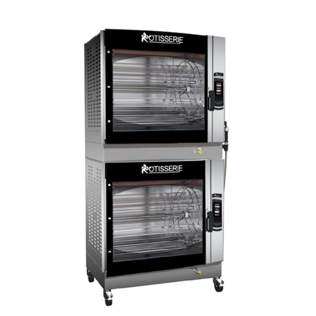 Rotisol SC16.760TOUCH Star-Clean Batch Rotisserie Oven Electric Floor Model