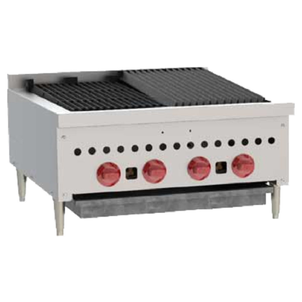 Wolf SCB25_LP Charbroiler 25-1/4" W Countertop