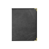 Risch SEVDX-2V 8.5X11 Seville Deluxe Hardback Antibacterial/antimicrobial Faux-leather Menu Cover (specify Color)