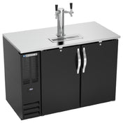 Beverage Air DDN48HC-B - Draft Beer Cooler, 48"W X 26-3/8"D X 49-5/16"H, 12.56 Cu. Ft.