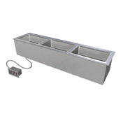 Duke DI-2ESL-SW - Slimline Hot Food Drop-In Unit, Electric, With (2) 12" X 20" Hot Food Well