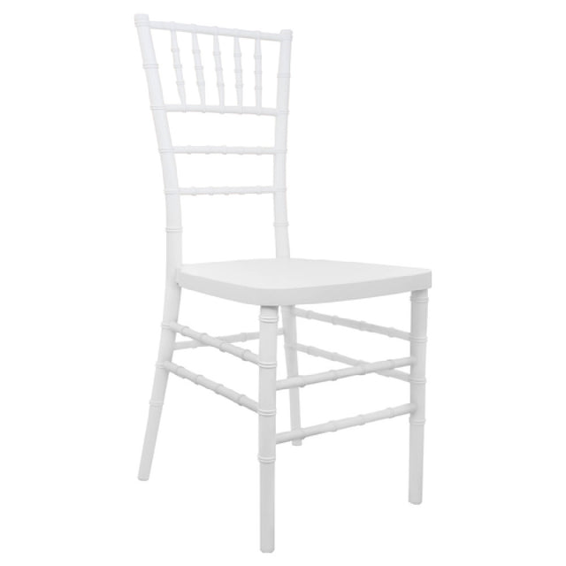 Flash Furniture RSCHI-W Advantage Chiavari Chair Non-upholstered Resin