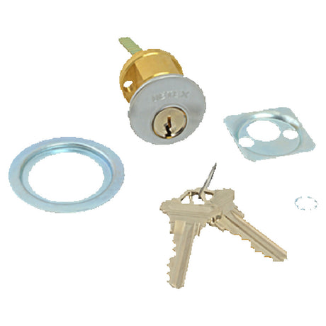 Franklin Machine Products 134-1051 Alarm Control Cylinder Lock With (2) Keys Mounting Hardware