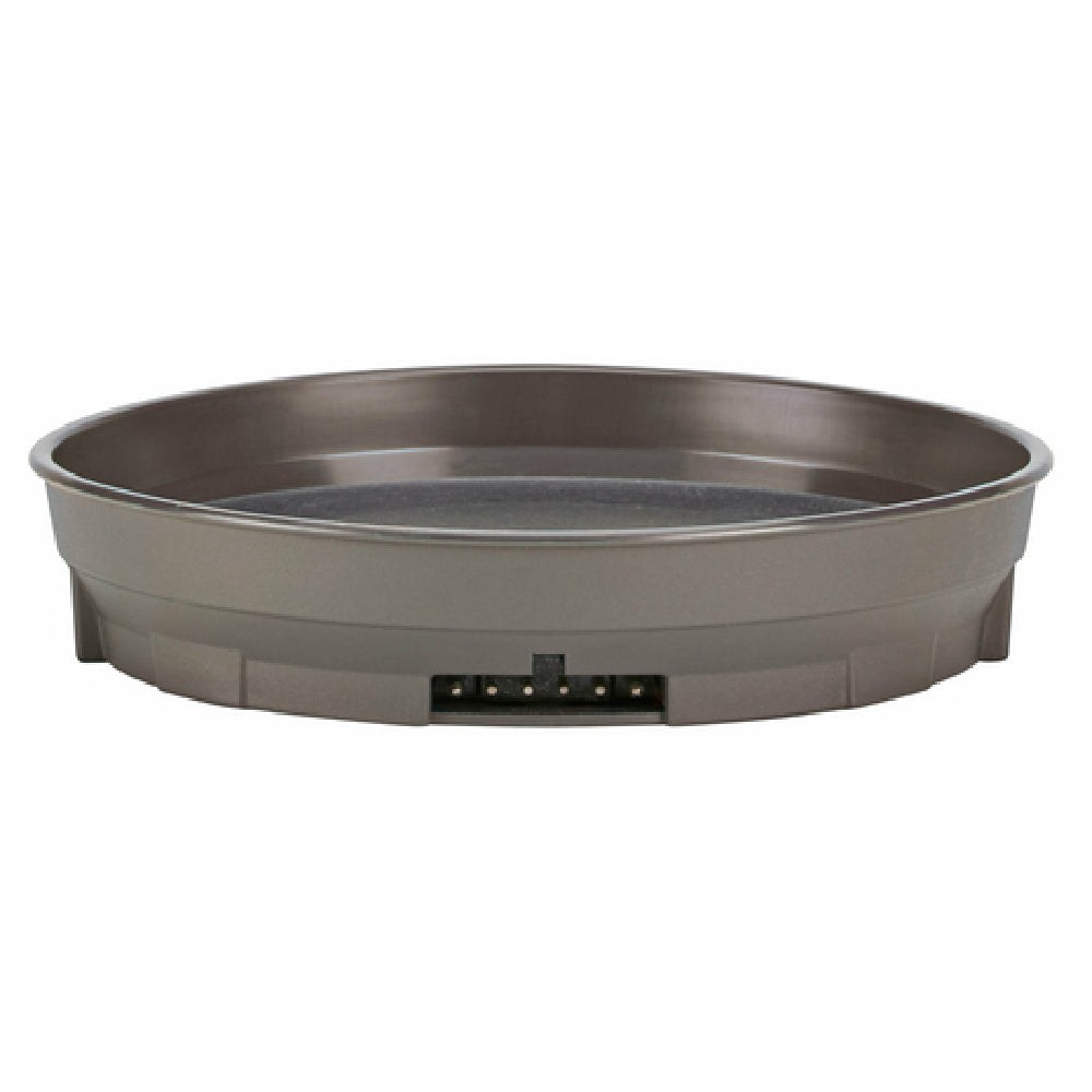 Cambro MDSCDB9485 Camduction® Base 9-9/16" Dia. X 1-15/16"H Smoked Metal