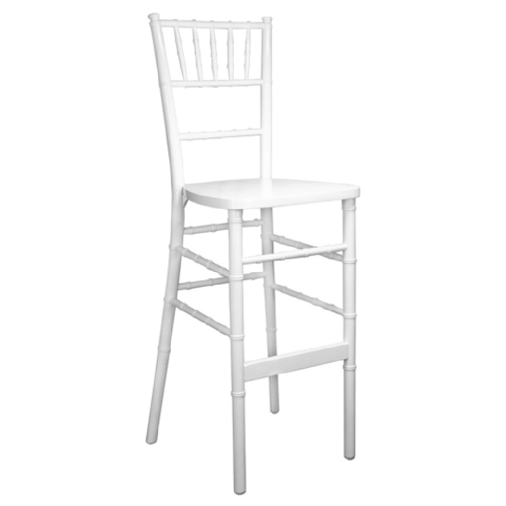 Flash Furniture WDCHIBAR-WHITE Advantage Chiavari Bar Stools Wood White