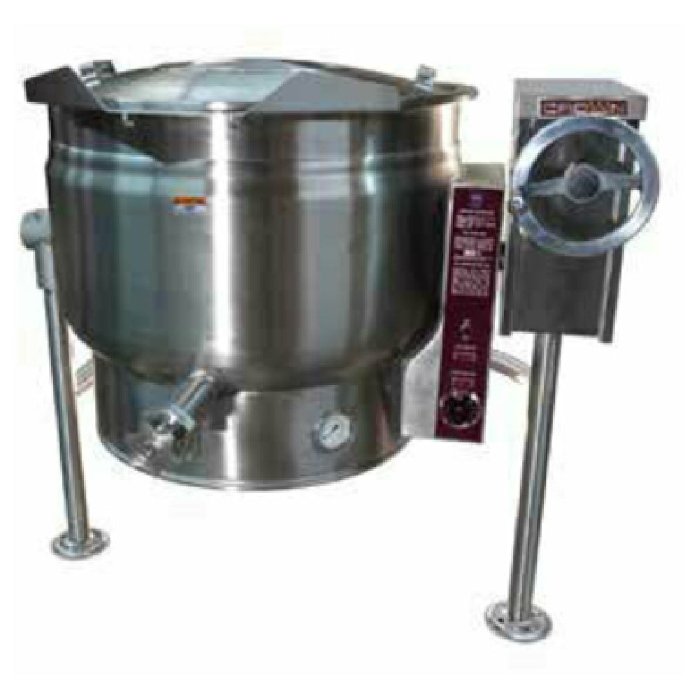 Crown Steam ELT-20F_208/60/1 Tilting Kettle Electric 20 Gallon Capacity