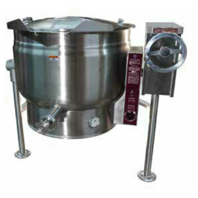 Crown Steam ELT-40F_208/60/3 Tilting Kettle Electric 40 Gallon Capacity