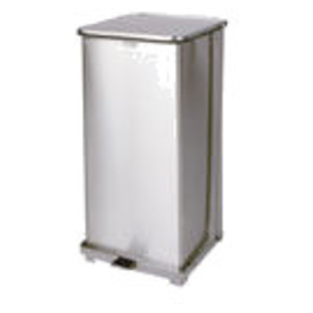 Rubbermaid FGST24SSPL - The Defenders® Step Can, 15" Sq X 30" H, 13 Gallon