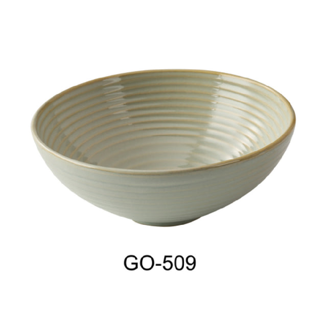 Yanco GO-509 Golden Coast Serving Bowl 9-1/2" Dia. X 3-1/2"H 67 Oz