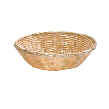 Tablecraft 1175W Basket 8-1/2" Dia. X 2-1/4"H Round