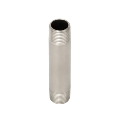 T&S Brass S000358-30 3" Nipple With 3/8" NPT Male Threads Stainless Steel Construction
