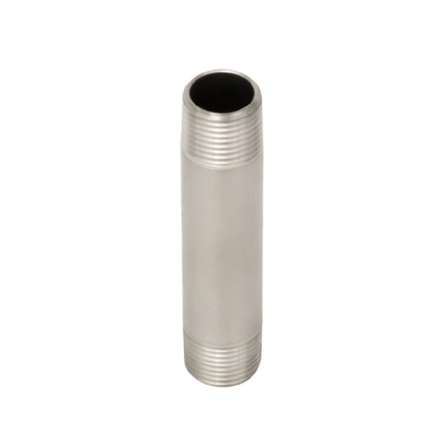 T&S Brass S000358-30 3" Nipple With 3/8" NPT Male Threads Stainless Steel Construction