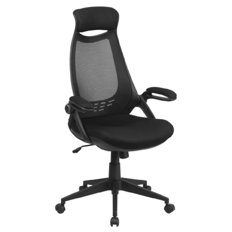 Flash Furniture HL-0018-GG Executive Swivel Office Chair 45-3/4" To 48-1/4" Adjustable Height