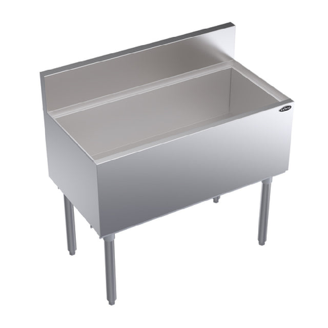 Krowne KR19-36 Royal Series Underbar Ice Bin/Cocktail Unit 36"W X 19"D O.A. 110-lbs Ice Capacity