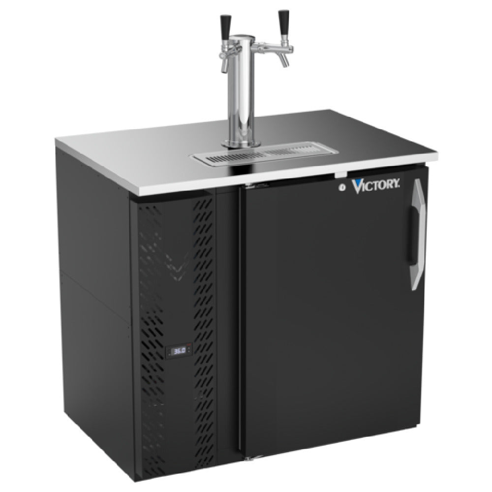 Victory VDDN36HC-B - Direct Draw Dispenser, 36"W X 26-1/8"D X 49-5/16"H, 8.43 Cu. Ft.