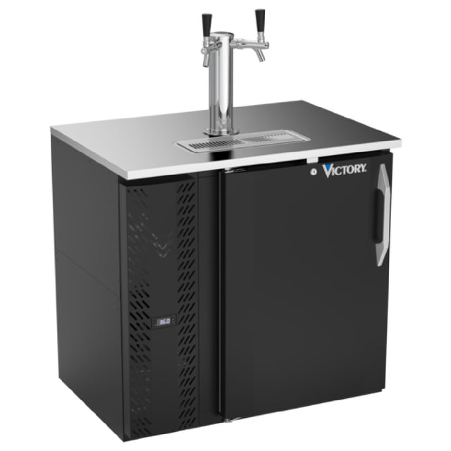 Victory VDDN36HC-B - Direct Draw Dispenser, 36"W X 26-1/8"D X 49-5/16"H, 8.43 Cu. Ft.