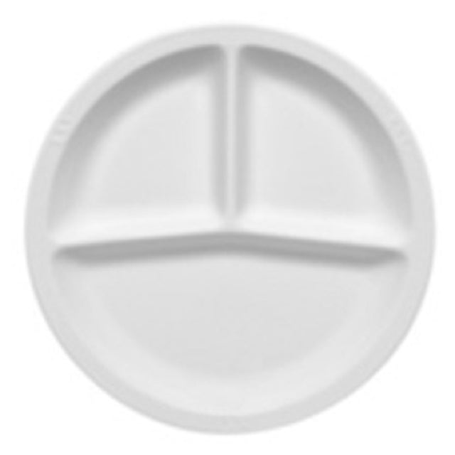 Bauscher Hepp 252424 - Dish, 3-compartment, 10-1/8" Dia.