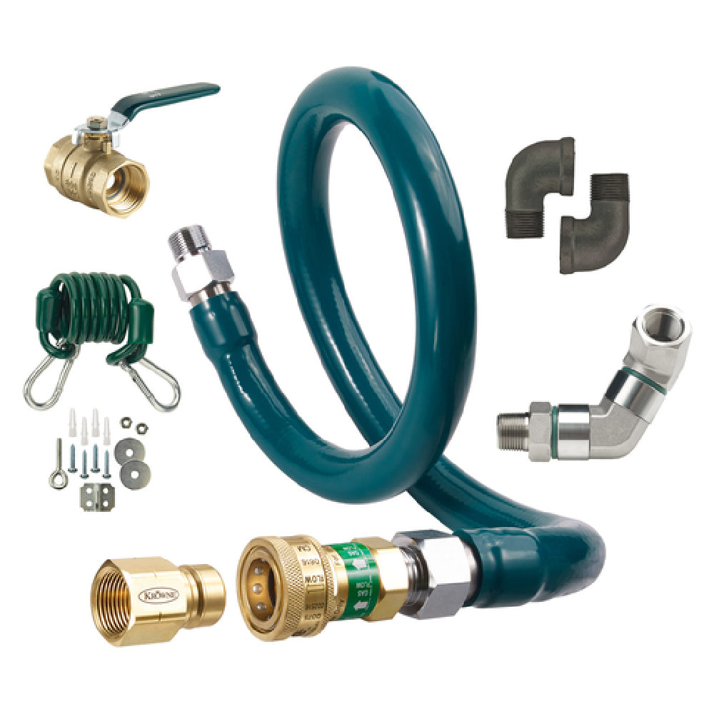 Krowne M10060K9 Royal Series Moveable Gas Connection Kit 1" I.D. 60" Long